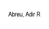 Logo de Abreu, Adir R em Saudade