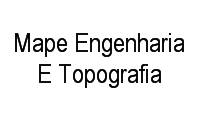 Logo Mape Engenharia E Topografia