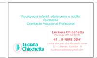 Logo Psicologia E Psicanálise - Luciana Chiochetta em Mercês