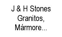 Logo J & H Stones Granitos, Mármores E Pedras Decorativ em Madalena