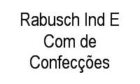 Logo Rabusch Ind E Com de Confecções em Nossa Senhora de Fátima