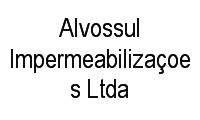 Logo Alvossul Impermeabilizaçoes em São Sebastião