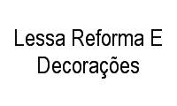Logo Lessa Reforma E Decorações