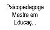 Logo Psicopedagoga Mestre em Educação Especial - Ildeci Bessa