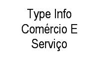 Logo Type Info Comércio E Serviço em Botafogo