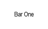 Logo Bar One em Centro