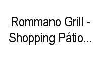 Logo Rommano Grill - Shopping Pátio Mix Itaguaí em Coroa Grande