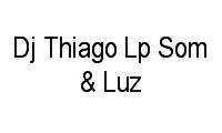 Logo Dj Thiago Lp Som & Luz