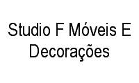 Logo Studio F Móveis E Decorações em Vila Buenos Aires