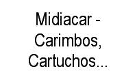 Logo Midiacar - Carimbos, Cartuchos E Gráfica em Centro