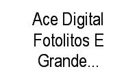 Logo Ace Digital Fotolitos E Grandes Formatos em Barra da Tijuca