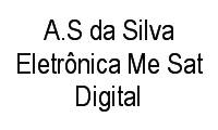 Logo A.S da Silva Eletrônica Me Sat Digital em Conjunto Residencial José Bonifácio