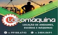 Logo Locomaquina Locações  em Muchila