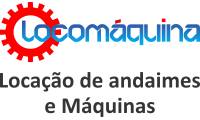 Logo LOCOMAQUINA em Muchila