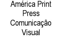 Logo América Print Press Comunicação Visual em Mapim