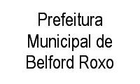 Logo Prefeitura Municipal de Belford Roxo em Prata