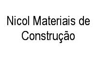 Logo Nicol Materiais de Construção em Marambaia