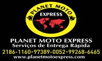 Logo Planet Moto Exprss em Oswaldo Cruz