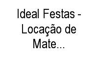 Logo Ideal Festas - Locação de Materiais para Festas em Novo Horizonte