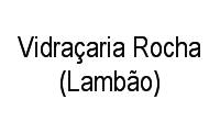 Logo Vidraçaria Rocha (Lambão)