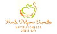 Logo Nutricionista Karla Polyana Carvalho em Centro