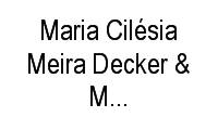 Logo Maria Cilésia Meira Decker & Milena Meira Decker em Menino Deus