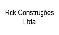Logo Rck Construções em Cambeba