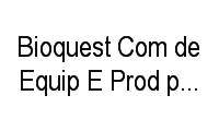 Logo Bioquest Com de Equip E Prod para Laboratório em Centro