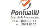 Logo PONTUALITI - RELÓGIOS DE PONTO em Poço Fundo