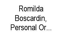 Logo Romilda Boscardin, Personal Organizer, Curitiba Pr em Campo Comprido