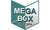 Logo Mega Box Vidraçaria  em Jardim Central