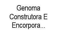 Logo Genoma Construtora E Encorporadora de Imóveis em Cajuru
