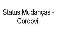 Logo Status Mudanças - Cordovil