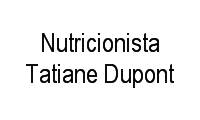Logo Nutricionista Tatiane Dupont