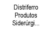 Logo Distriferro Produtos Siderúrgicos Ltda Sme em Cobilândia