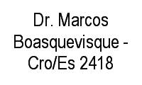 Logo Dr. Marcos Boasquevisque - Cro/Es 2418 em Praia da Costa