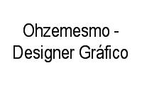 Logo Ohzemesmo - Designer Gráfico
