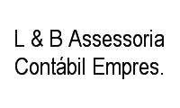 Logo L & B Assessoria Contábil Empres. Ltda em Centro