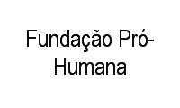 Logo Fundação Pró-Humana em Centro