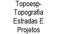 Logo Topoesp-Topografia Estradas E Projetos