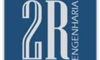 Logo 2R ENGENHARIA em Anil