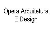 Logo Ópera Arquitetura E Design