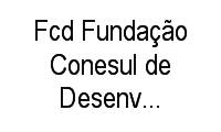 Logo Fcd Fundação Conesul de Desenvolvimento em Santa Catarina