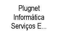 Logo Plugnet Informática Serviços E Comércio em Vila Clementino