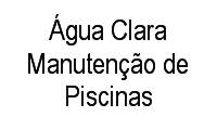 Logo de Água Clara Manutenção de Piscinas em Centro