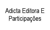 Logo Adicta Editora E Participações em Ipiranga