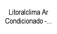 Logo Litoralclima Ar Condicionado - Emissão de Art, Vendas E Projetos em Boqueirão