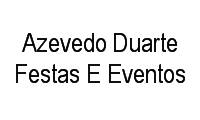 Logo Azevedo Duarte Festas E Eventos
