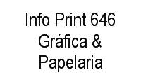 Logo Info Print 646 Gráfica & Papelaria em Méier