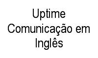 Logo Uptime Comunicação em Inglês em Centro